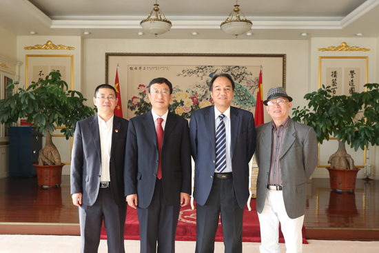 中國汽車工業協會副秘書長葉盛基到訪尊龍凱時