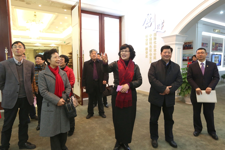在紹省十二屆人大代表到訪尊龍凱時控股集團