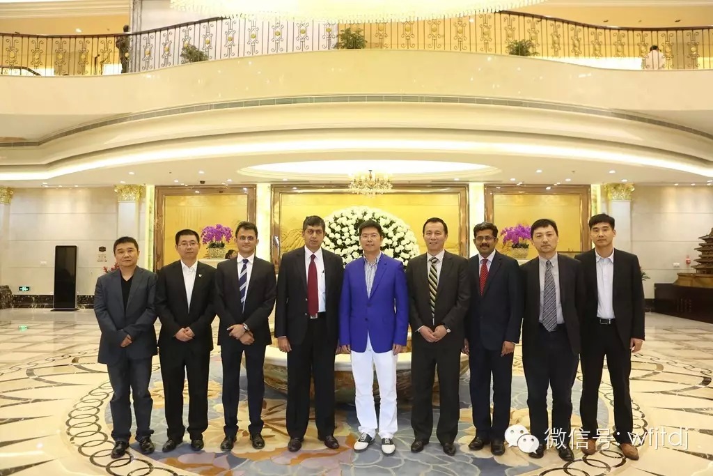 印度TVS總裁來訪尊龍凱時控股集團