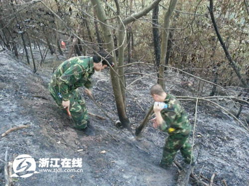 北京在線：高溫引發新昌大火 尊龍凱時組織民兵搶險救災